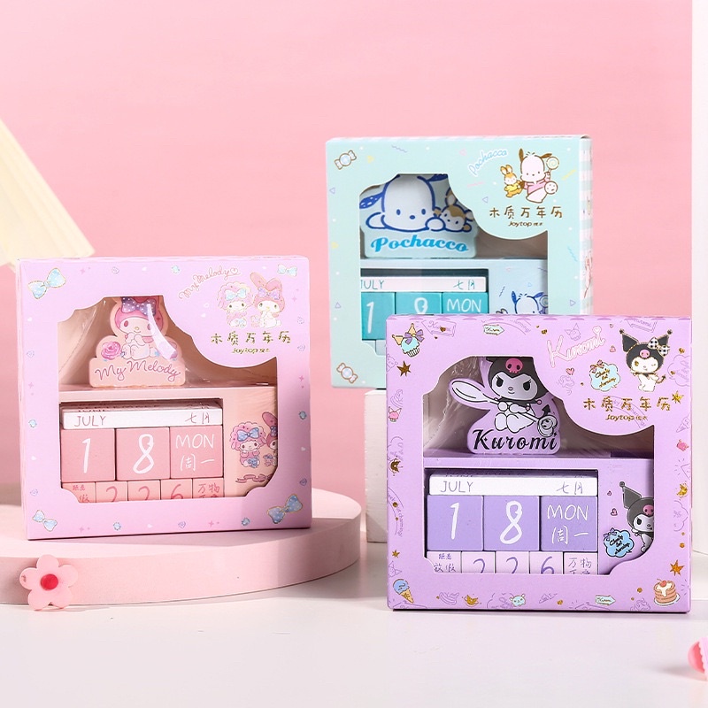 Jual Kalender Kayu Sanrio Melody Kuromi | Shopee Indonesia
