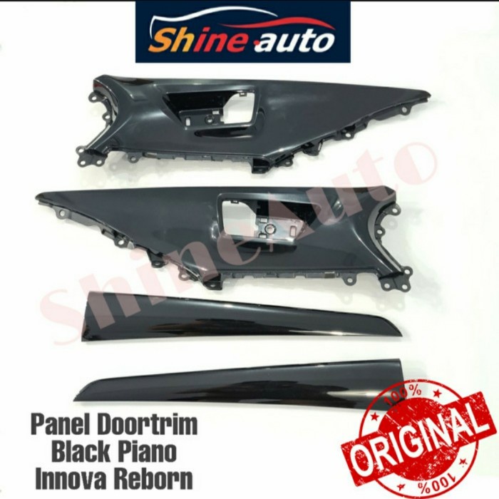 Jual Panel Door Trim Innova Black Piano V / Venturer Original Toyota ...