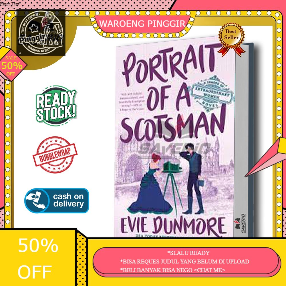 Jual Buku Portrait of a Scotsman by Evie Dunmore Shopee