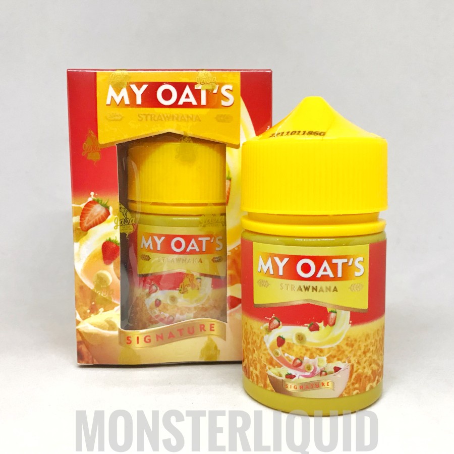 Jual My Oats Strawnana Strawberry Banana Oat By Idj Mg Ml Shopee