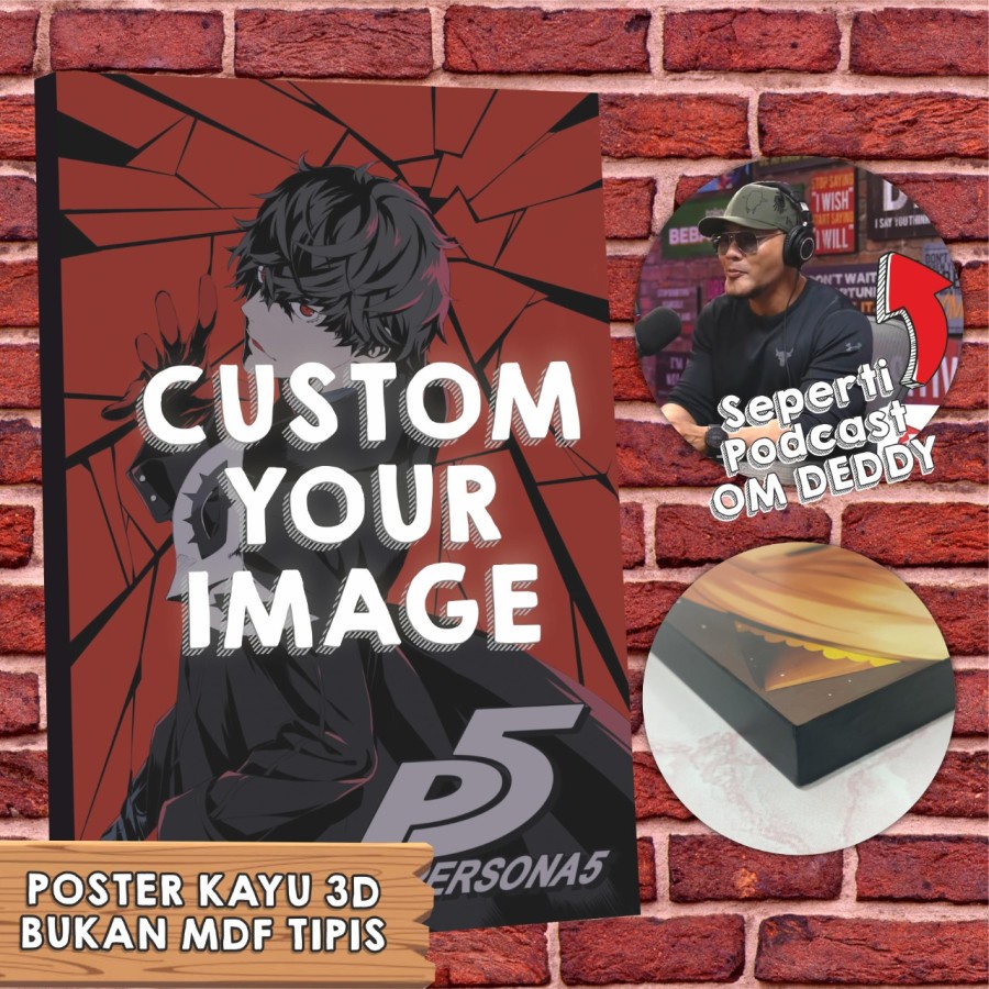 Jual Poster Frame Kayu Custom Aesthetic 30x40 cm | Shopee Indonesia