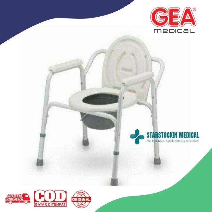 Jual Kursi BAB Toilet Orang Tua Commode Chair Gea FS-810 | Shopee Indonesia