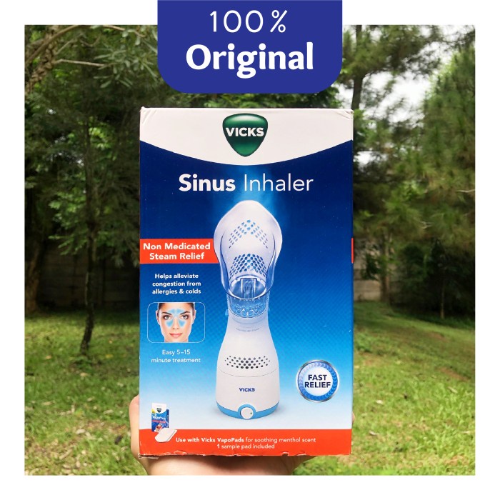 Jual Vicks Sinus Inhaler Personal Steam Sinus Inhaler Vih200 Original Shopee Indonesia 4610