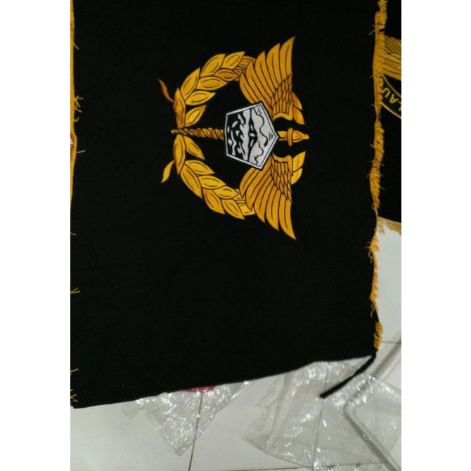 Jual BISA COD Bendera Pataka Logo Bea Cukai Ukuran 90x140cm Bordir Dua ...