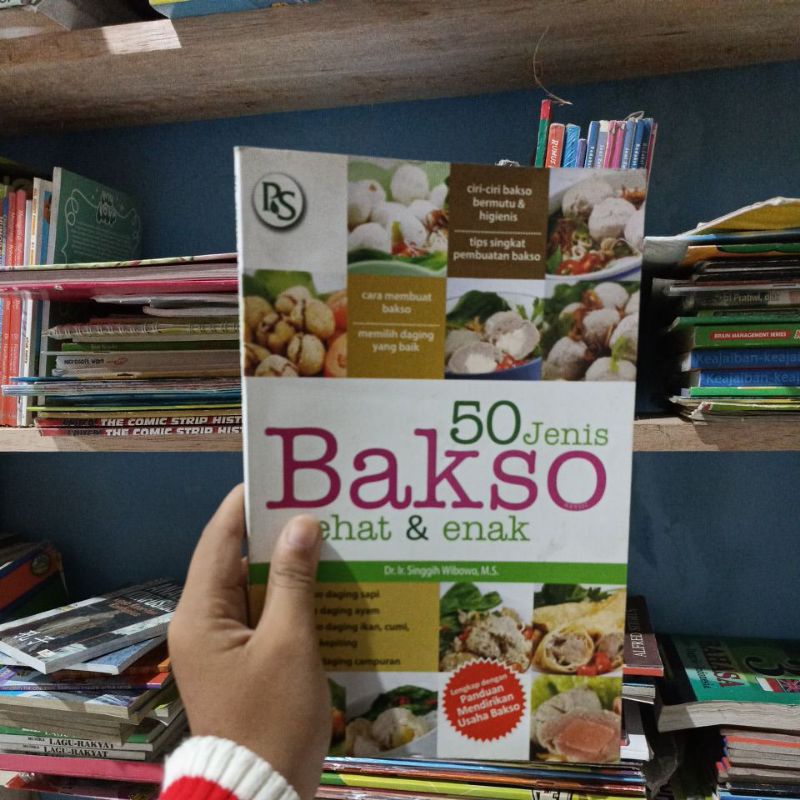 Jual Buku 50 Jenis Bakso Sehat Dan Enak Dr Ir Singgih Wibowo M S