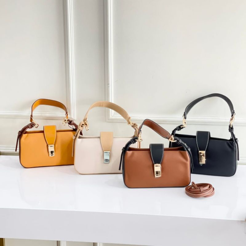 Jual Tas Kuning || Slempang Cewek | Tas Putih | Tas Coklat | P411 ...