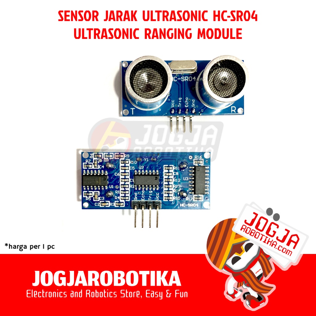 Jual HC-SR04 Sensor Ultrasonic | Shopee Indonesia