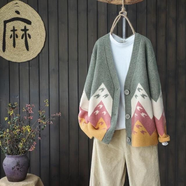Jual Fluor.Inc - Cardigan Rajut Wanita Ayesha Oversize Premium ...
