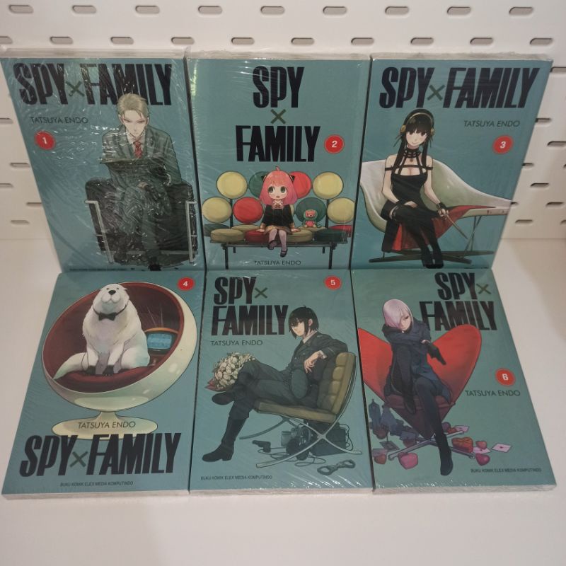 Jual Komik Spy x Family volume 1-6 set (bahasa indonesia version
