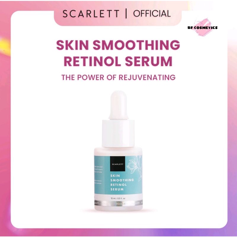 Jual Scarlett Face Serum Skin Smoothing Retinol Shopee Indonesia