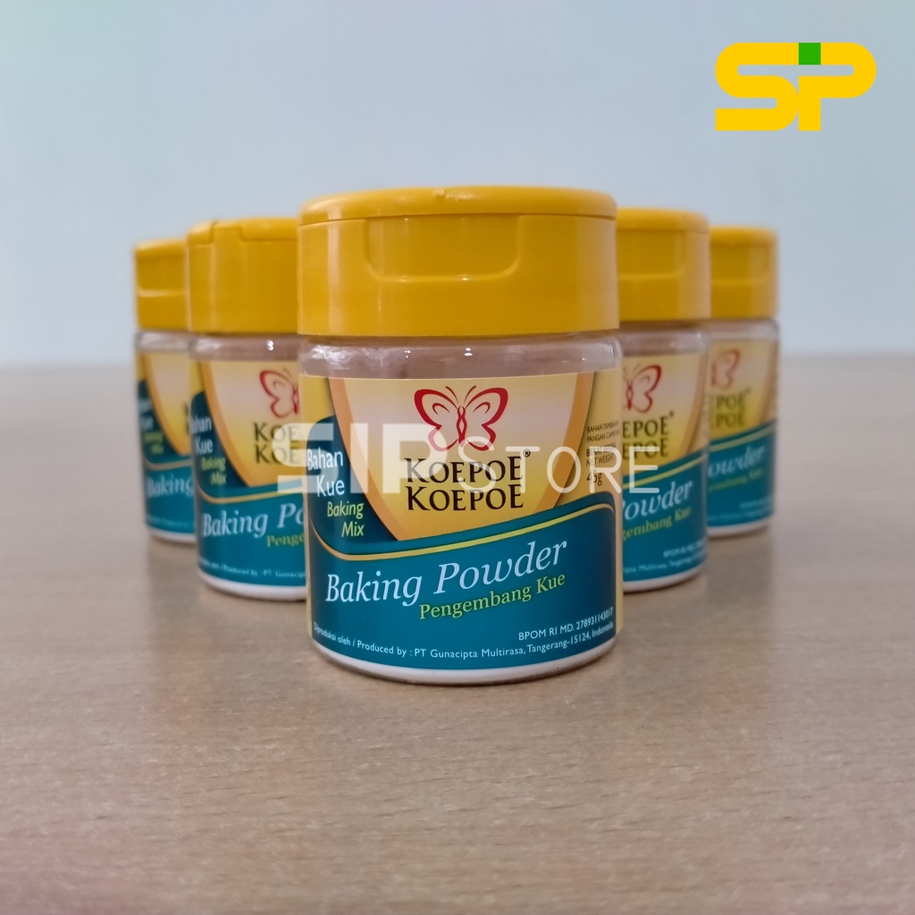 Jual Baking Powder KOEPOE KOEPOE 45gr / Bahan Kue / Pengembang Kue ...