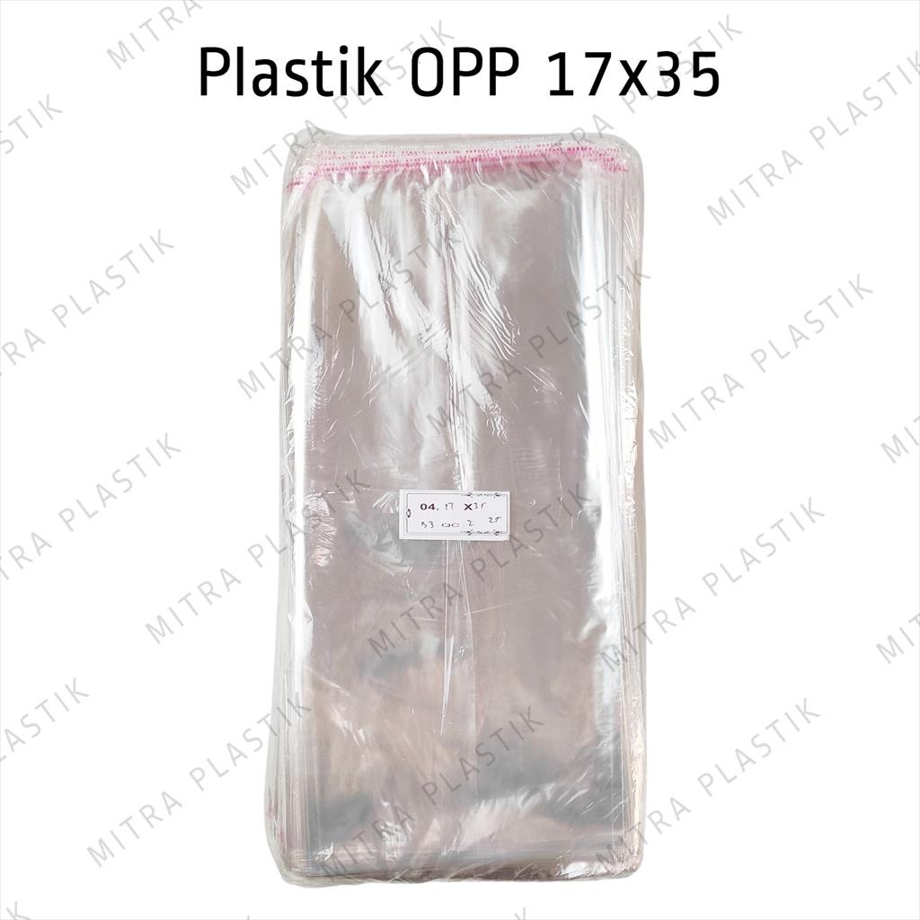Jual Plastik Seal Opp 17x35 100 Lembar Plastik Seal 17 X 35 Bening