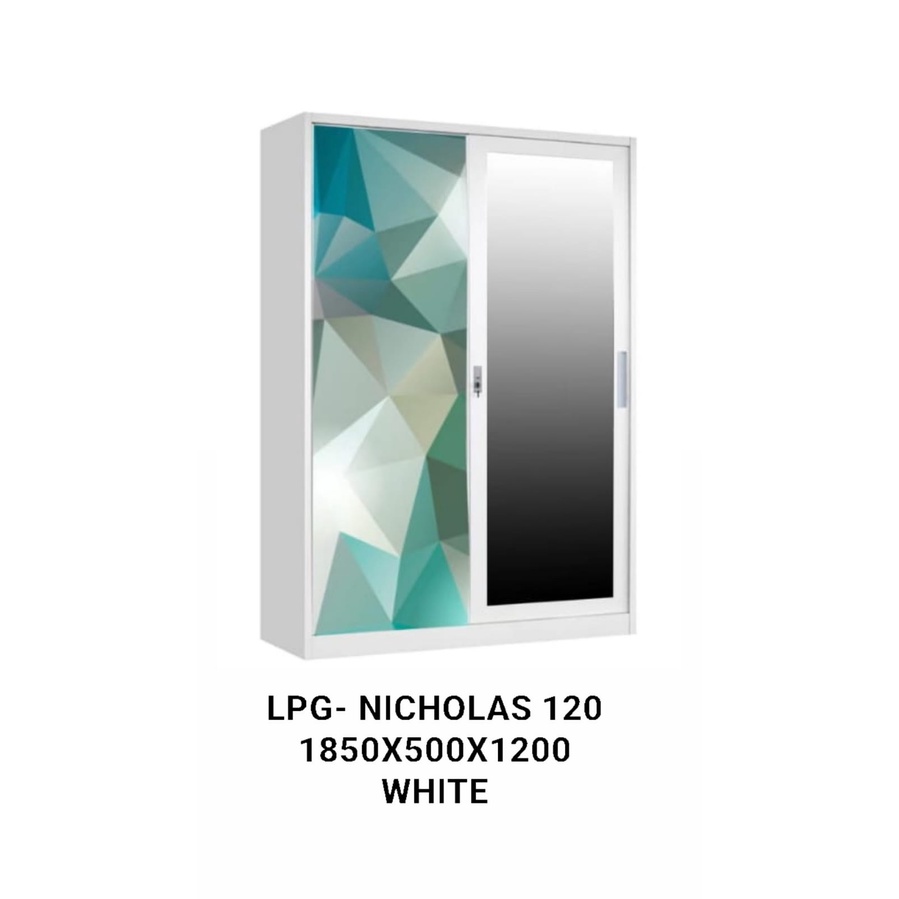 Jual LEMARI BESI 2 PINTU | Shopee Indonesia