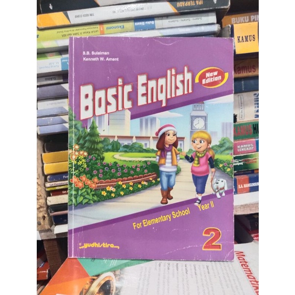 Jual BUKU BAHASA INGGRIS/BASIC ENGLISH 2 KELAS 2 SD/II SD YUDHISTIRA ...