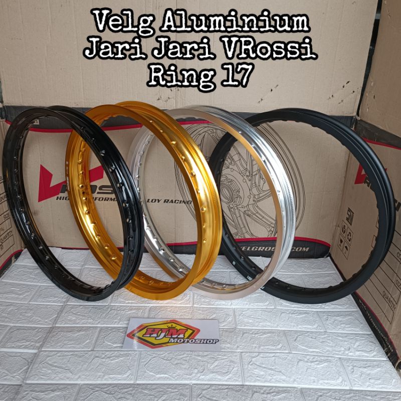 Jual Velg Alumunium VRossi WM Ring 17 Ukuran 140, 160, 185, 215, 250 ...