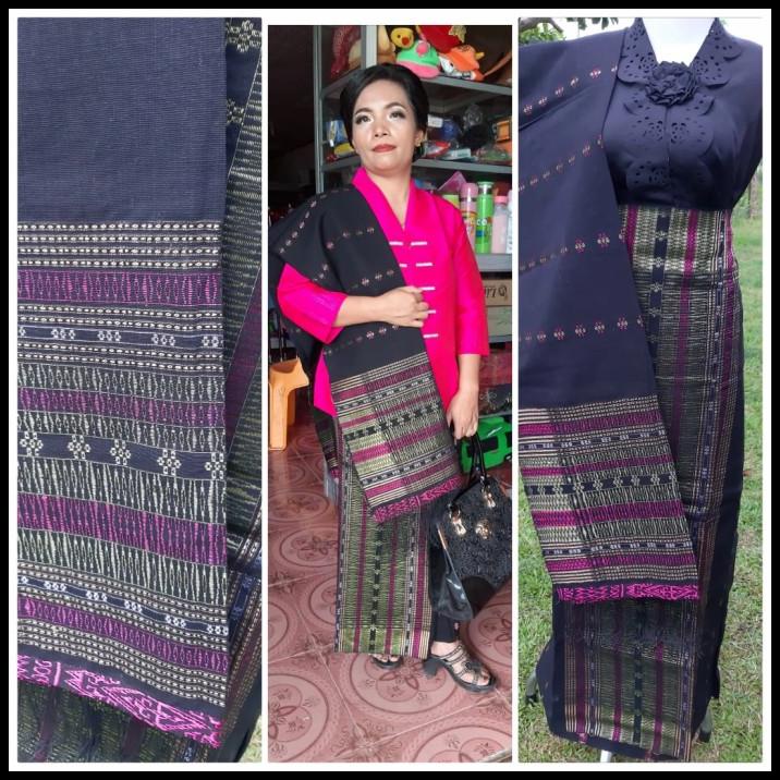 Jual Promo Songket Batak Pucca Bintik Bunga Tumtuman Tenun Tarutung ...