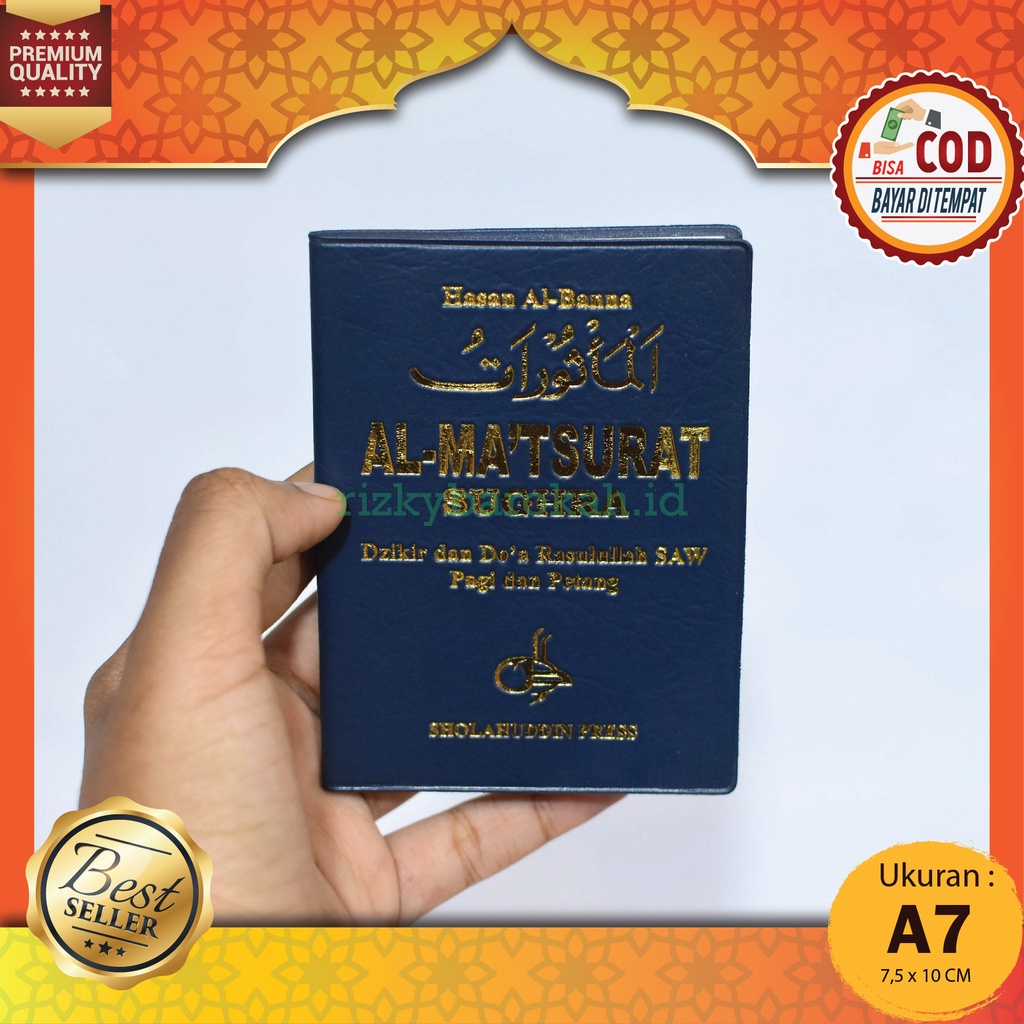 Jual Al Matsurat Sughra Sughro Almatsurat Sugro Ukuran Saku (7 x 10 cm ...