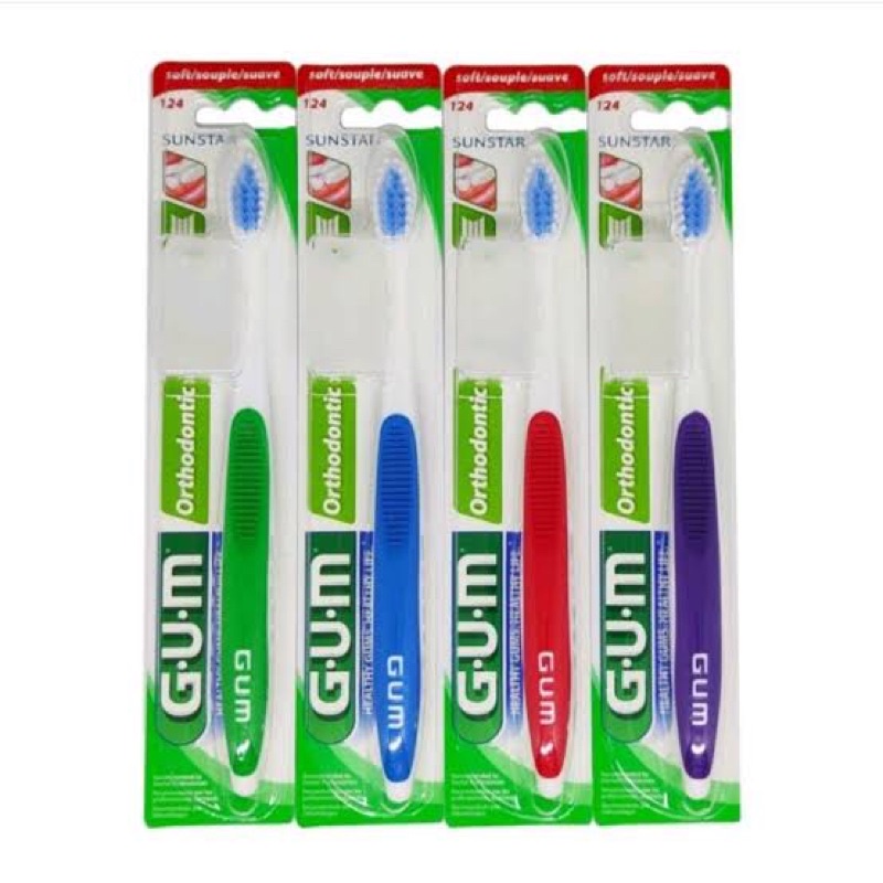 Jual GUM Sikat Gigi Ortho / GUM Orthodontic Toothbrush Shopee Indonesia