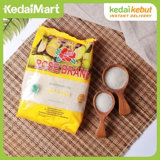 Rosebrand Gula Pasir Tebu Kemasan Kuning 1 Kg