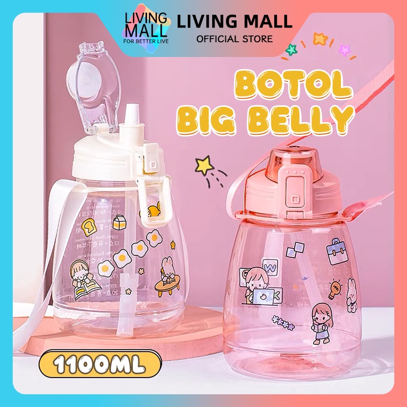 Jual Botol Big Belly Free Stiker 2D & 3D / Children's Cup Bottle ...