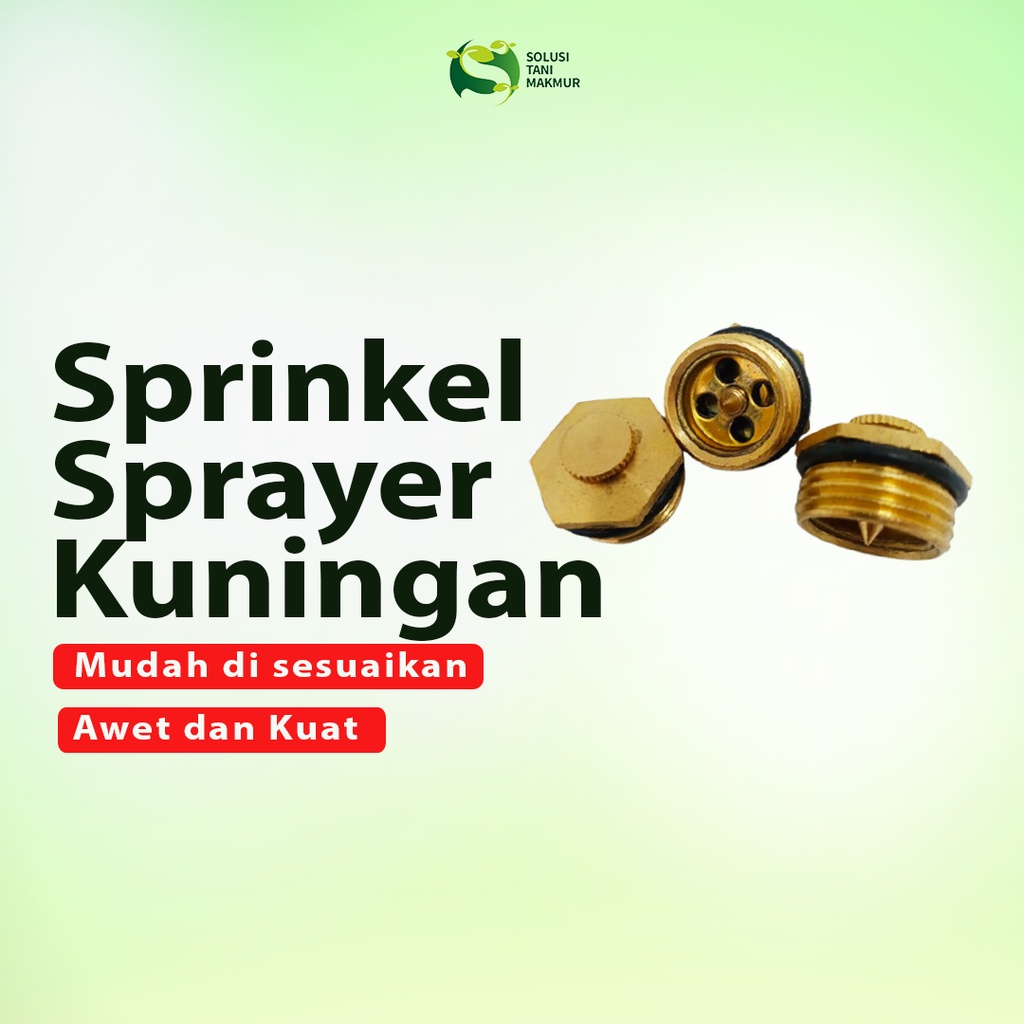 Jual SPRINKLER SPRAYER AIR TAMAN KEBUN KUNINGAN SPRINGKLER ALAT SIRAM ...