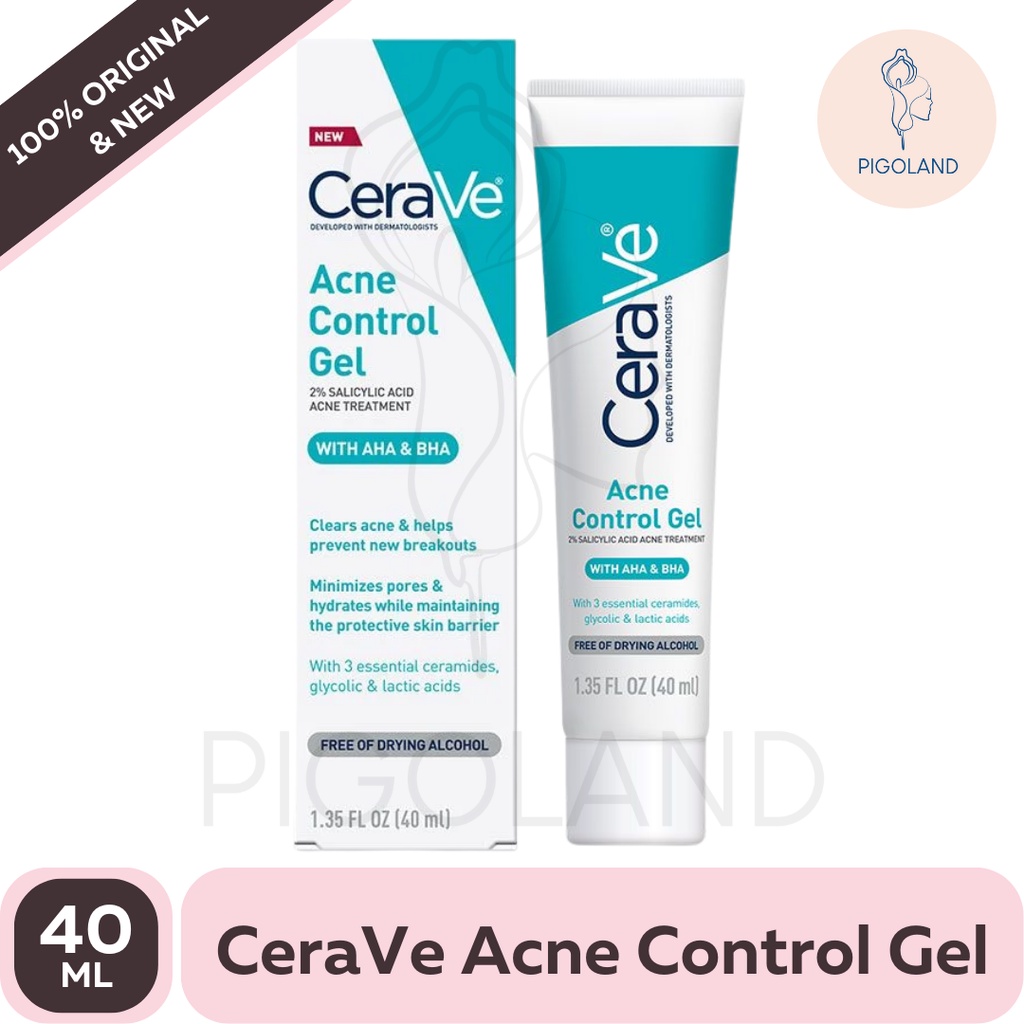 Jual Cerave Acne Control Gel 2 Salicylic Acid Acne Treatment Aha Bha