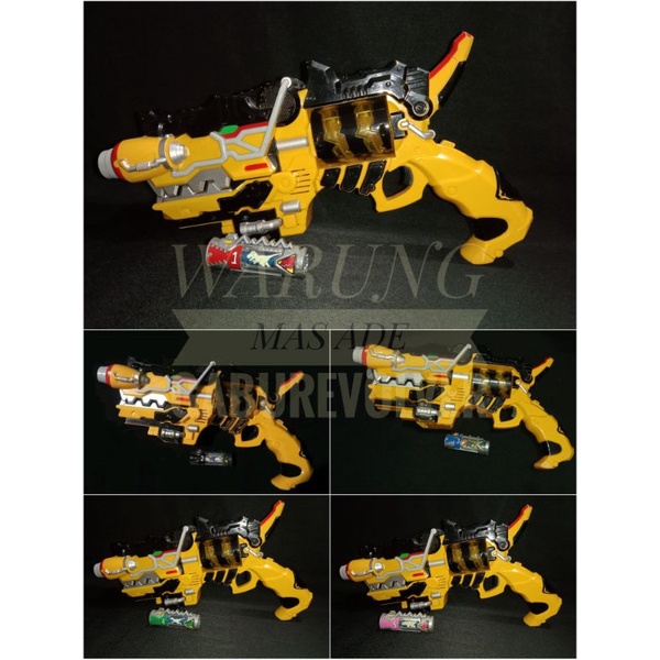 POWER RANGERS DINO Charge Kyoryuger DX Gaburi Changer Gold Ptera Morpher EUR 81,24 - FR