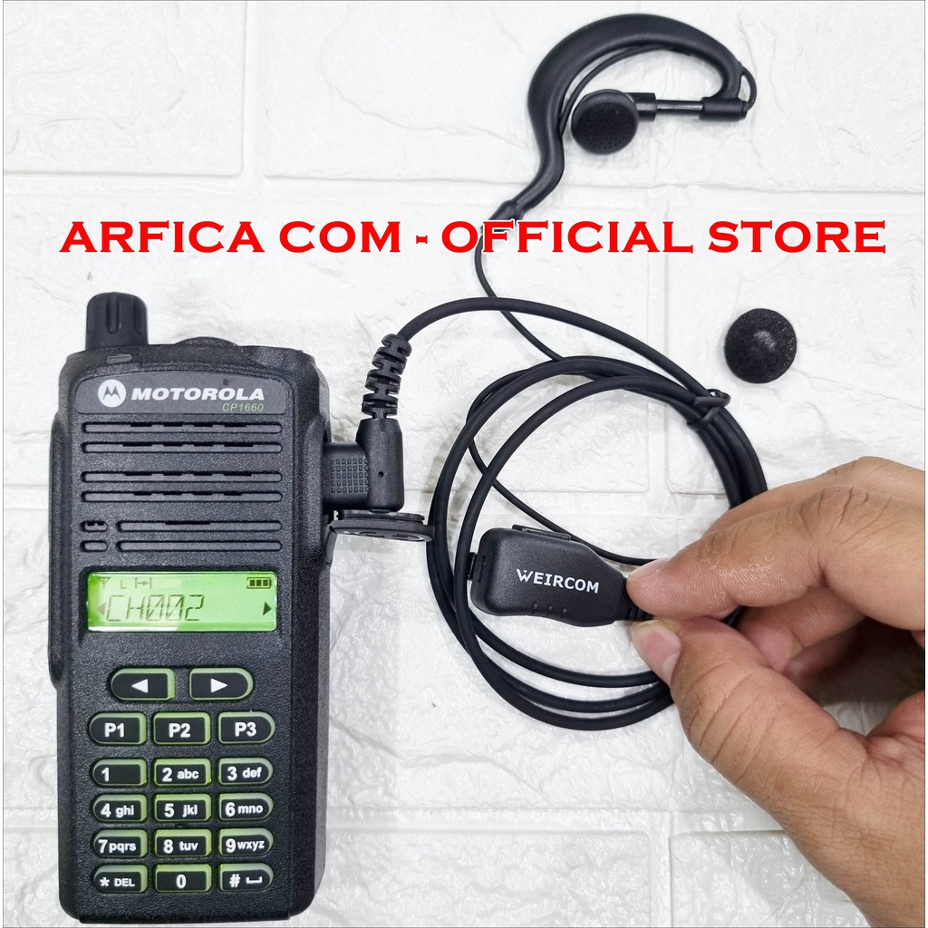 Jual EARPHONE HEADSET HT WEIRCOM CP 1660 CP 1300 XIR C2660 GP 2000 GP ...