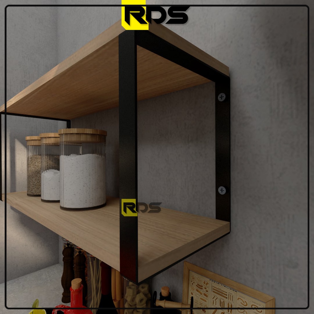 Jual Rak Besi Bumbu Dapur Serbaguna Rak Dapur Minimalis Kitchen Set ...