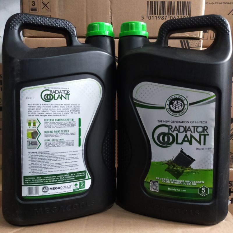 Jual Radiator Coolant cairan radiator MegaCool galon 5lt | Shopee Indonesia
