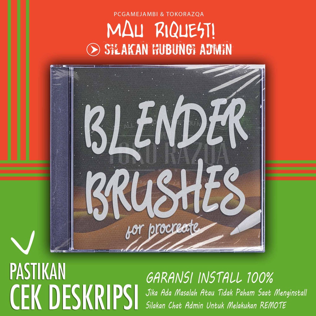 Jual Blender Brushes for Procreate Shopee Indonesia