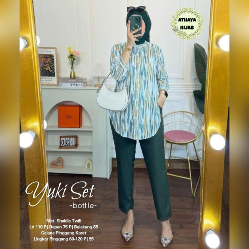 価格は安く Jual Baju 110 LD Twill Shakila Set Yuki Wanita Setelan クラフト・布製品