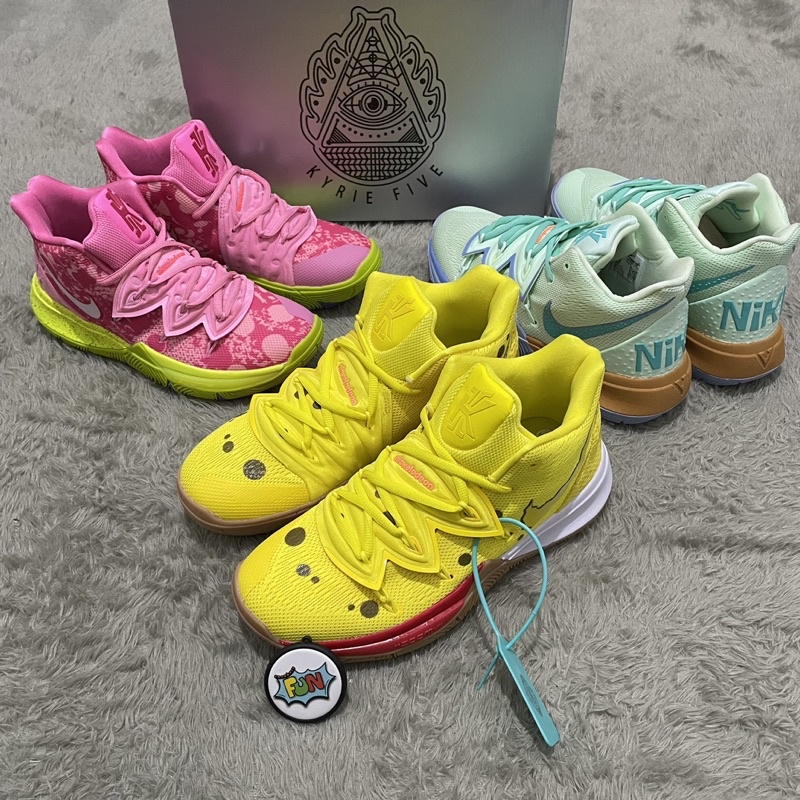 Harga sepatu outlet kyrie 5 spongebob