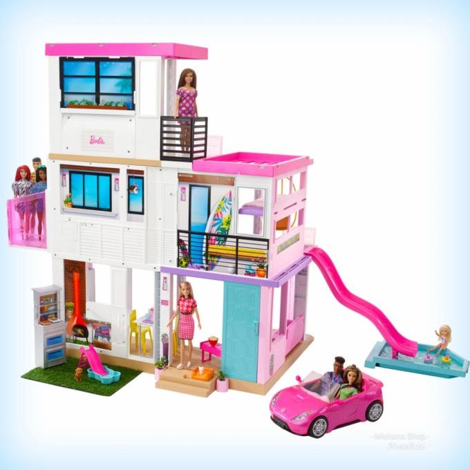 Jual barbie dream house online
