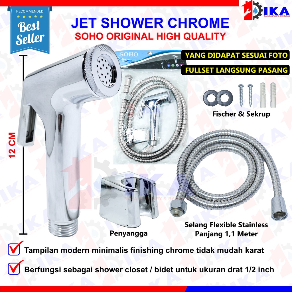 Jual PROMO TERGILA Jet Shower Kloset Toilet Closet Cebok WC Semprotan