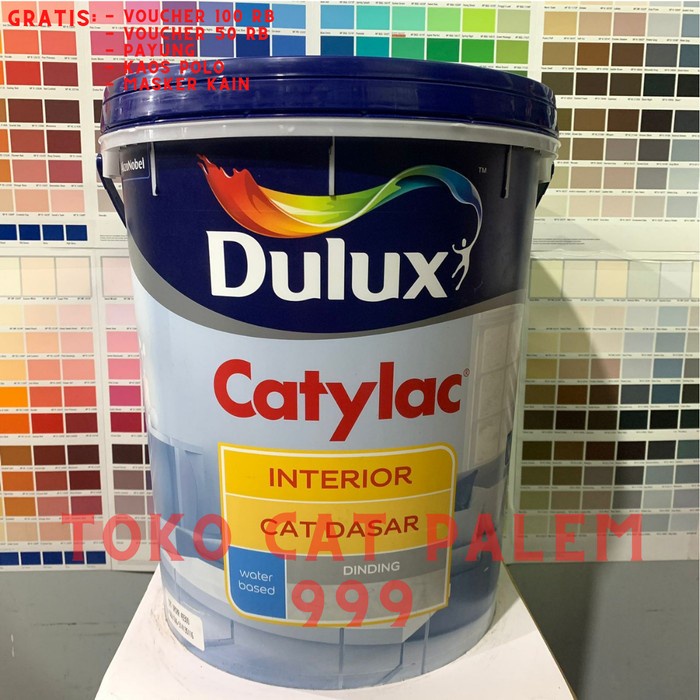 Jual Catylac Interior Primer Cat Dasar Tembok Alkali Catylac 25kg Pail Shopee Indonesia 9847