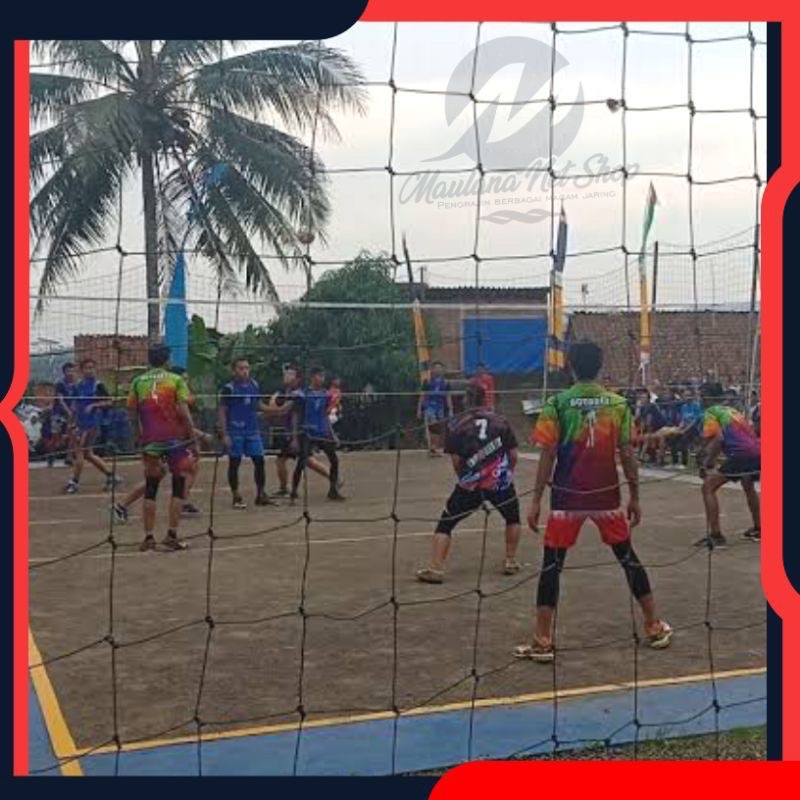 Jual Jaring Pengaman Pagar Lapangan Futsal Volly Voli Volley Tebal 2mm