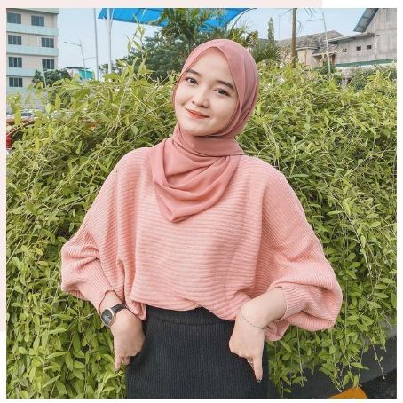 Jual LASPERAL BLOUSE BATWING RAJUT / Baju Rajut Batwing / Sweater ...