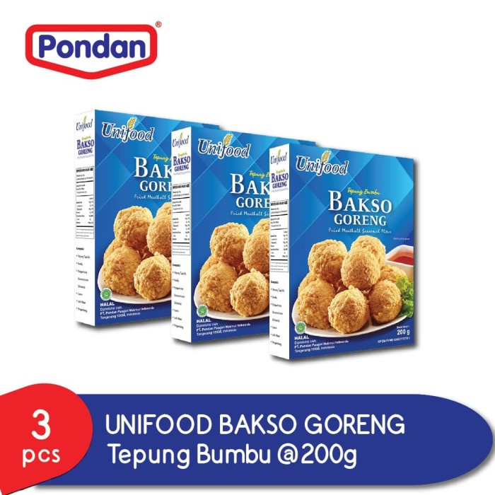 Jual Unifood Bakso Goreng (3 box) | Shopee Indonesia