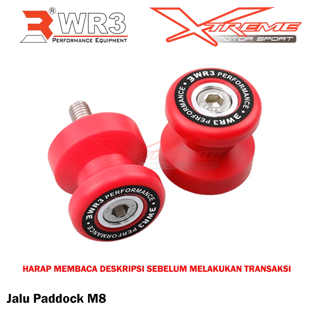 Jual Jalu Paddock M8 Baut 12 For CBR250RR CBR600 CBR1000 Z800 Z900 ...