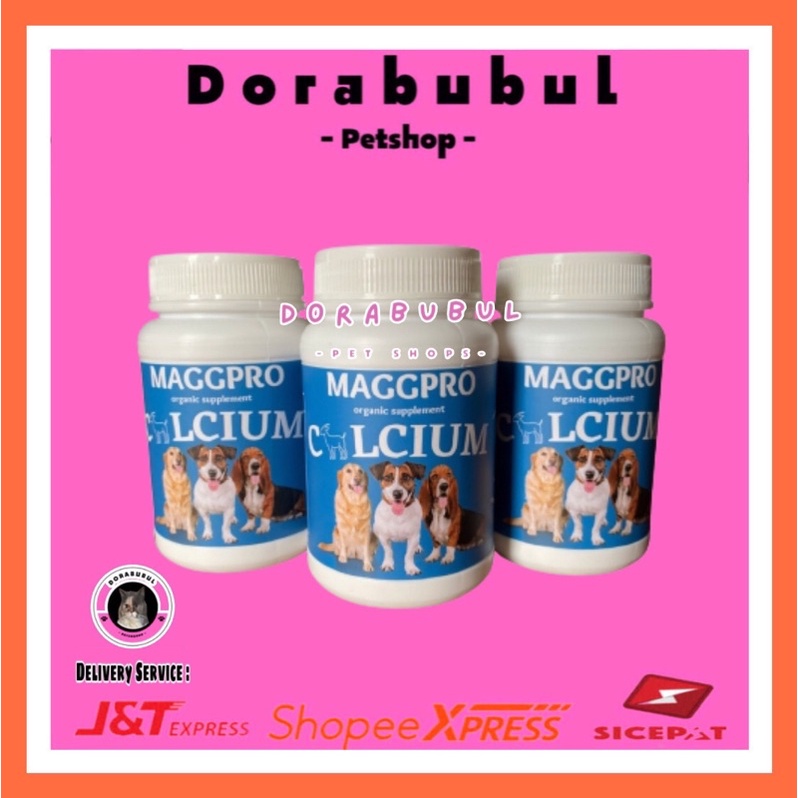 Jual Dorabubul MAGGPRO CALCIUM UNTUK ANJING 250gr | Shopee Indonesia
