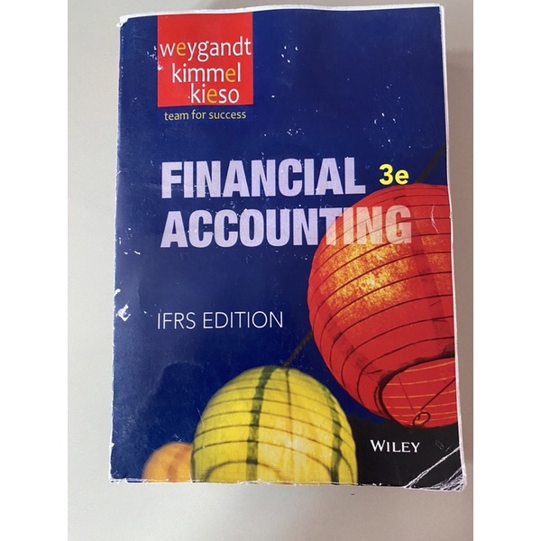 Jual Financial Accounting Ifrs Edition Weygandt Kimmel Kieso | Shopee ...