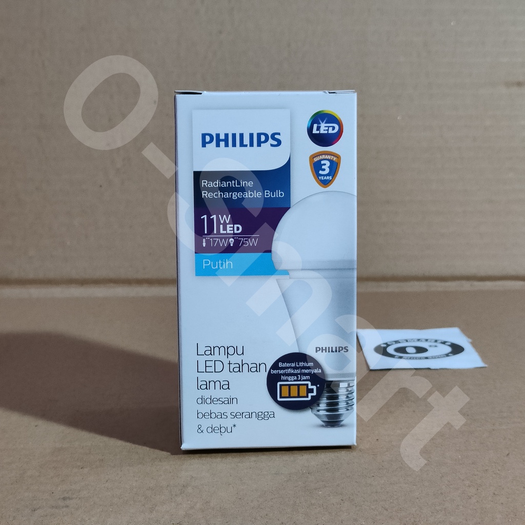 Jual Lampu Emergency Philips Radiantline Ledbulb W K Shopee Indonesia