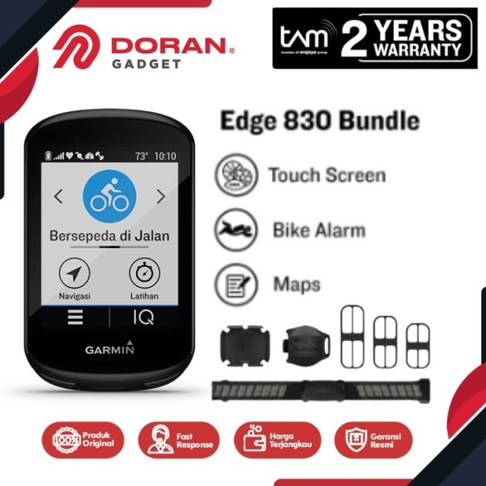 Jual Garmin Edge 830 Sensor Bundle Gps Original Garansi Resmi Tam 2 Tahun Shopee Indonesia