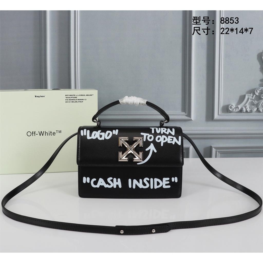 Off-White Jitney Cash Inside ショルダーバッグ Off-White + Jitney 0.7 Cash Inside Crossbody Bag
