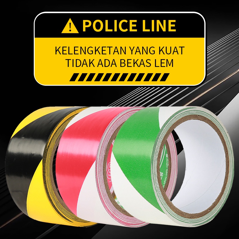 Jual Police Line Barricade Line/Security Line/Police Line （48mmx72y ...