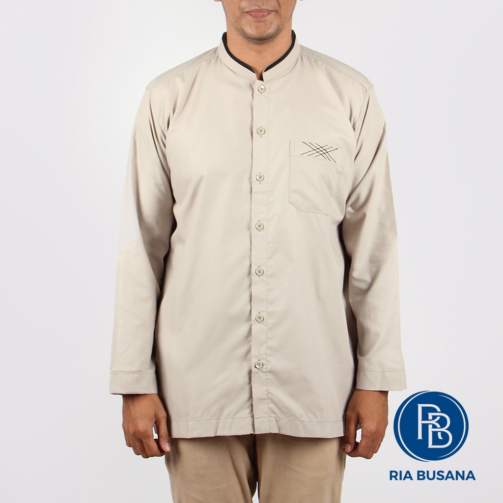 Al Luthfi Atasan Kurta Panjang Print Checkers