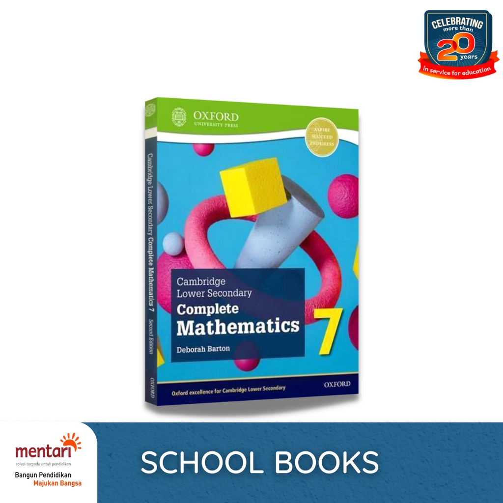 Jual Cambridge Lower Secondary Complete Mathematics 7: Student Book ...