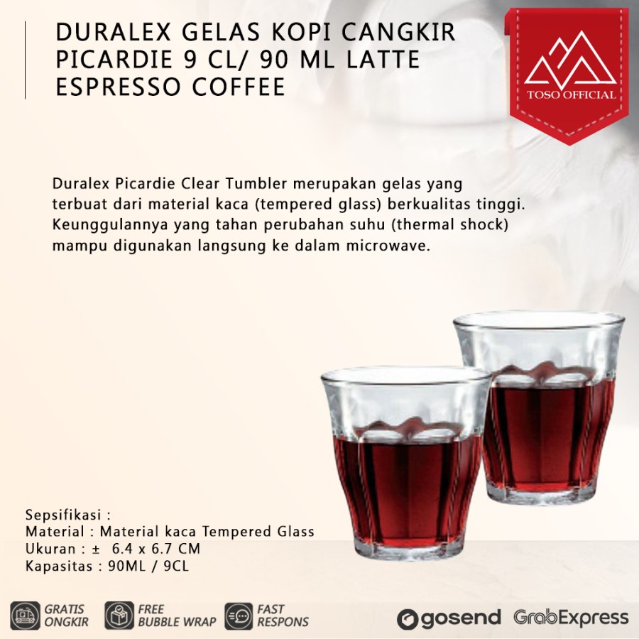 Jual Gelas Kopi Duralex Picardie Tumbler 9cl Gelas Espresso Coffee 31oz Shopee Indonesia 1907