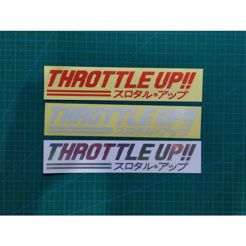 Jual Stiker Throttle up | Shopee Indonesia